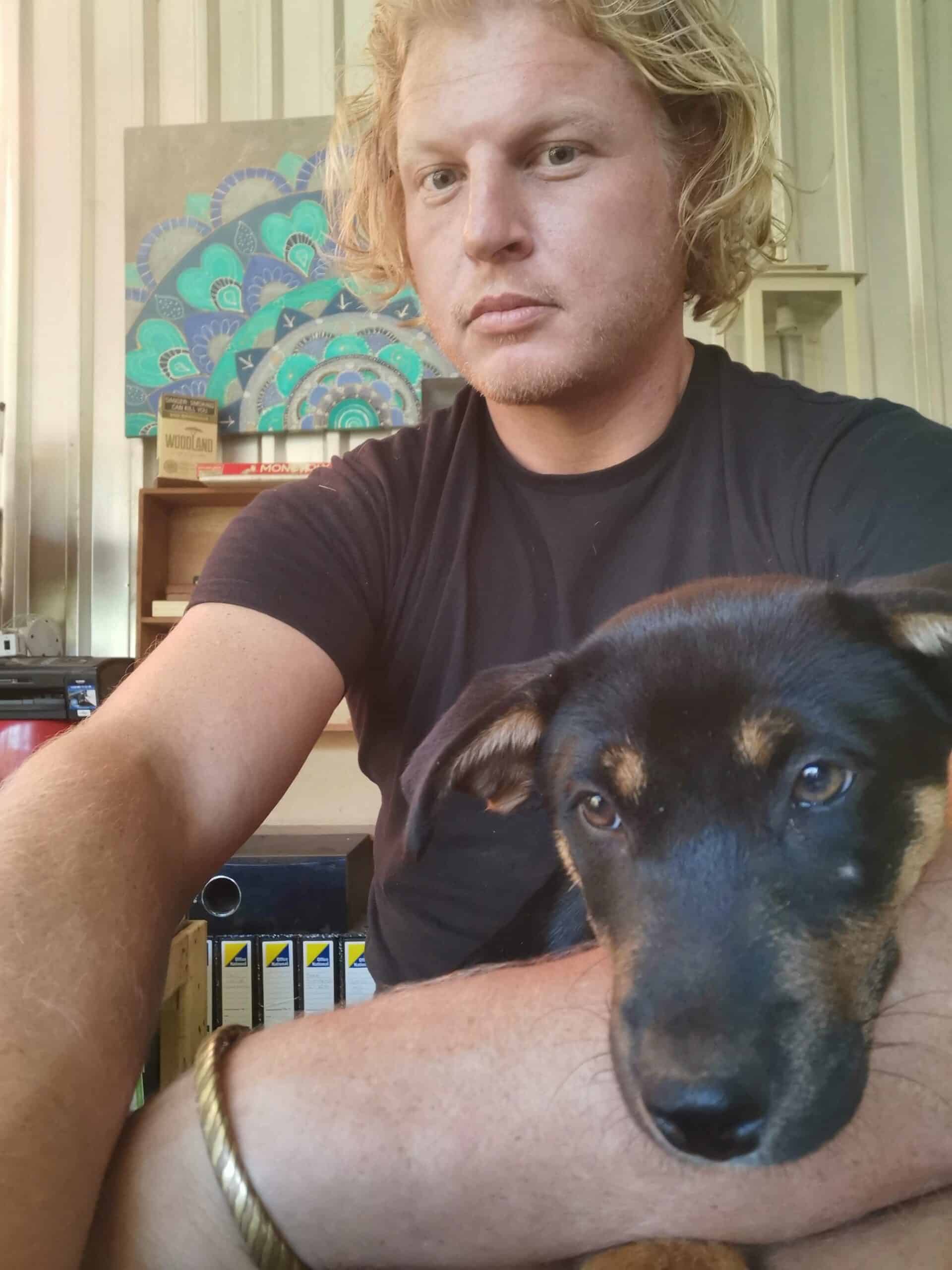 Bernard Brauteseth dog lover & web developer, Woof Mastery