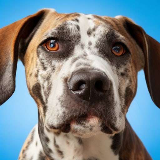 A Portrait of a Catahoula Bulldog