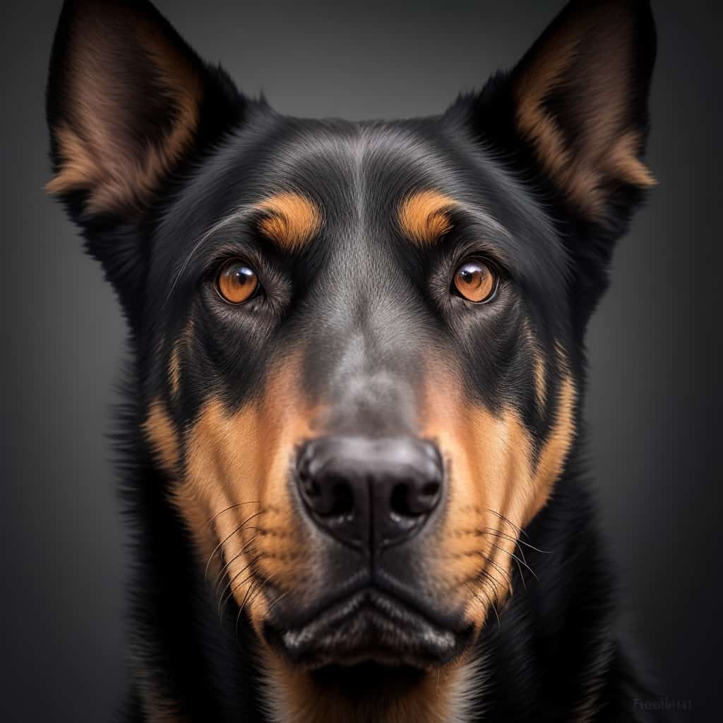 Beauceron portrait