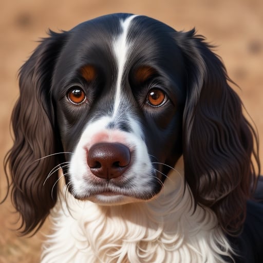 Portrait of Sprocker Spaniel