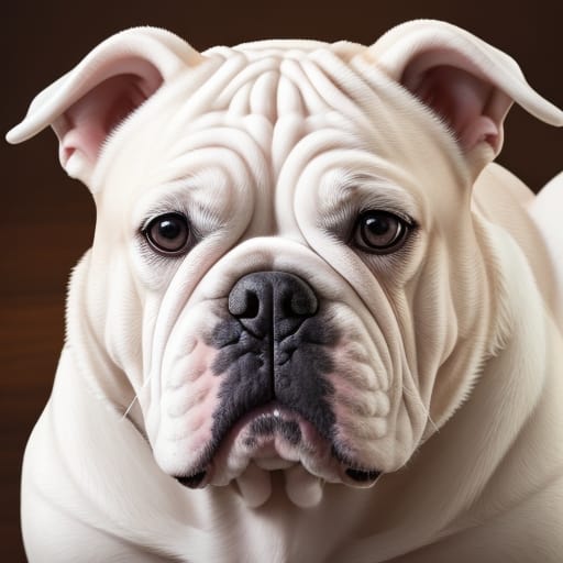 Portrait of Scott Bulldog (Scott American Bulldog)