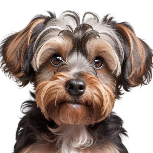 Yorkiepoo (Yorkshire Terrier and Poodle Crossbreed) Portrait