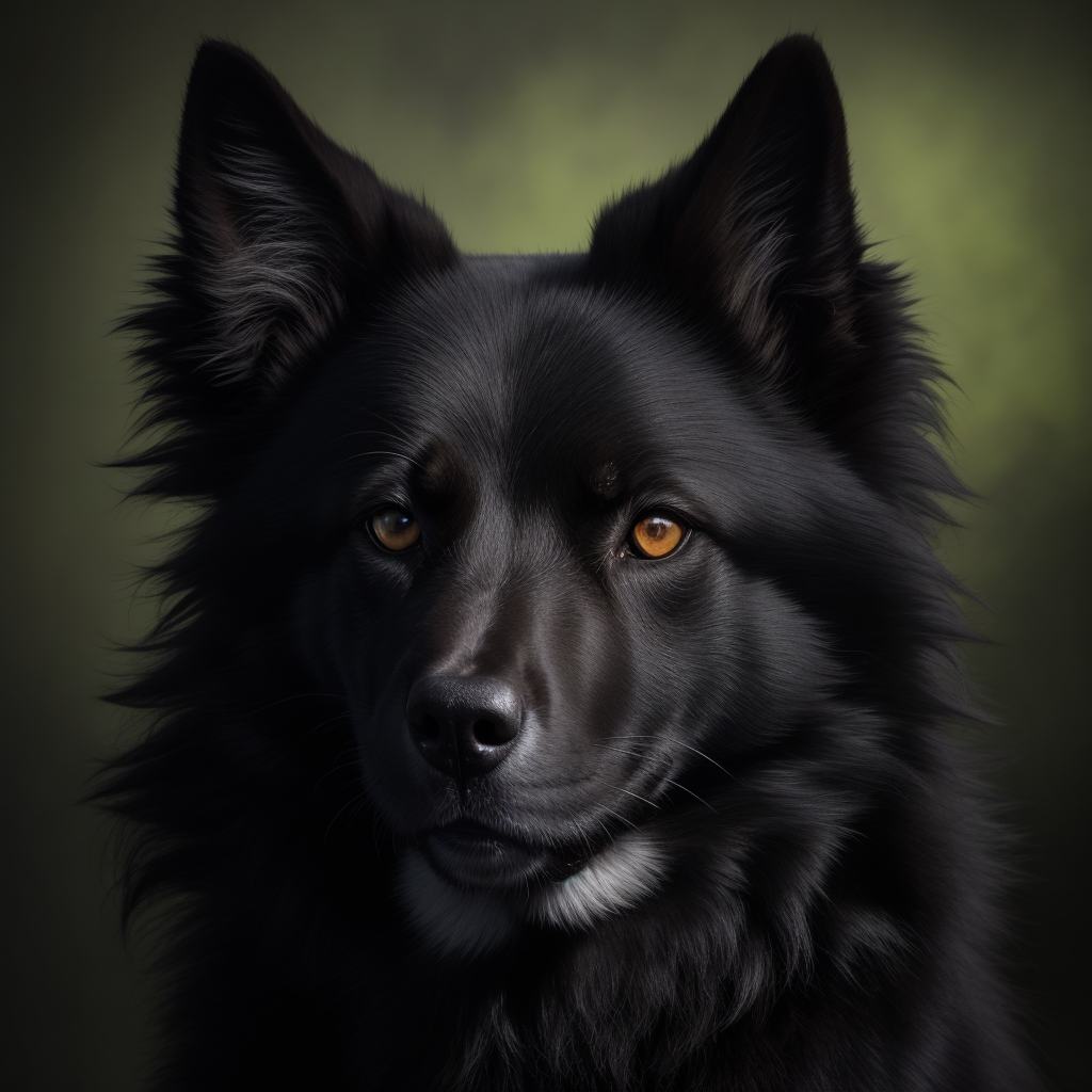 Groenendael headshot portrait