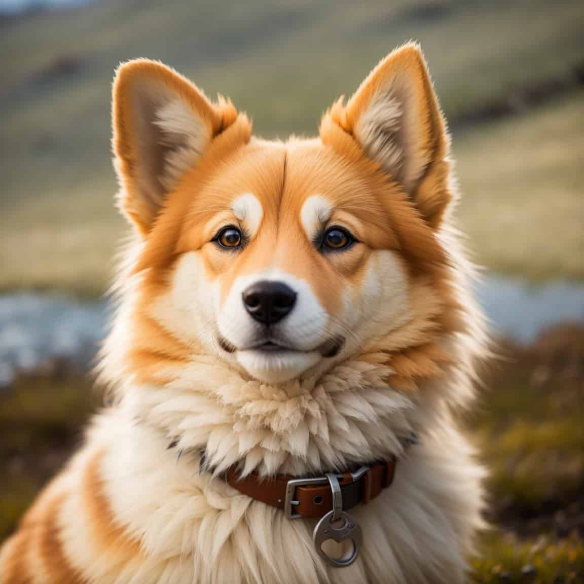 Icelandic Sheepdog portrait