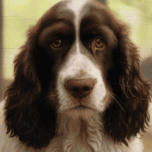 English Water Spaniel Portrait (2)