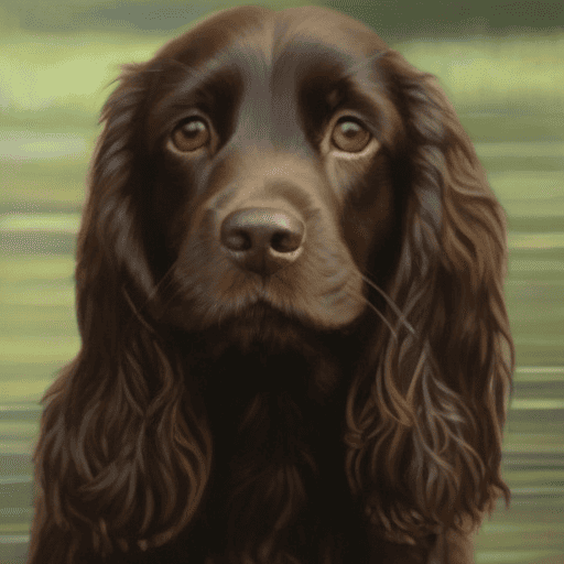 Field Spaniel Portrait (2)