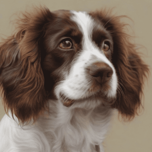 French Spaniel Portrait (2)