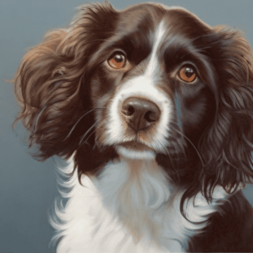 Stabyhoun Spaniel Portrait (2)