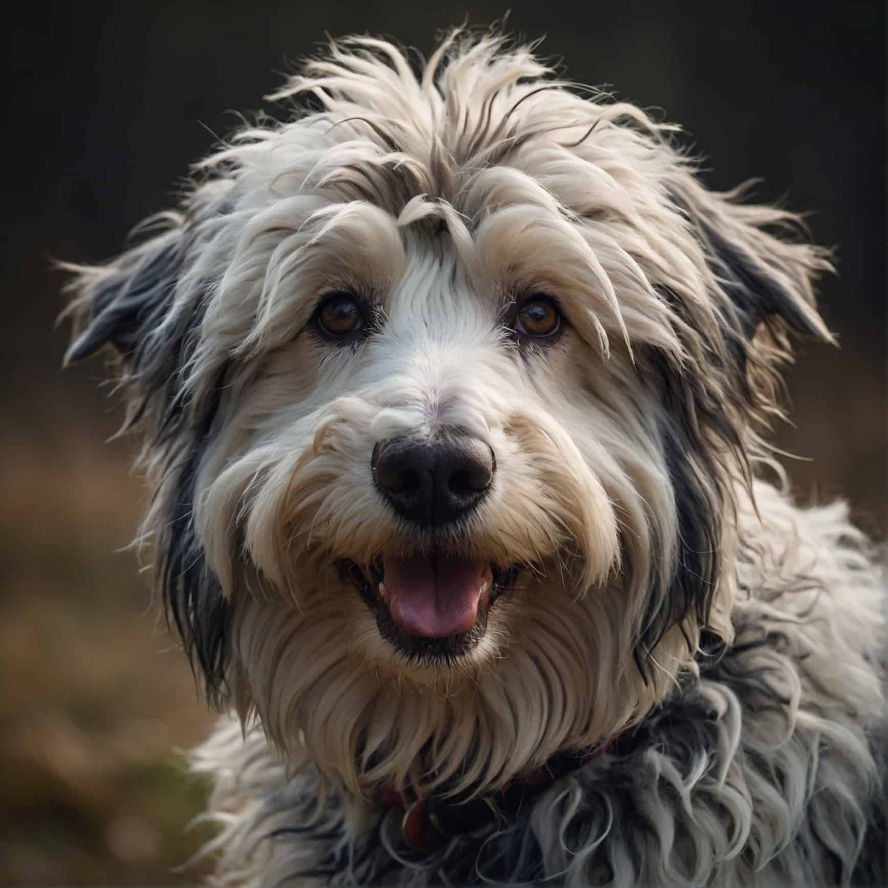 puli close up portrait