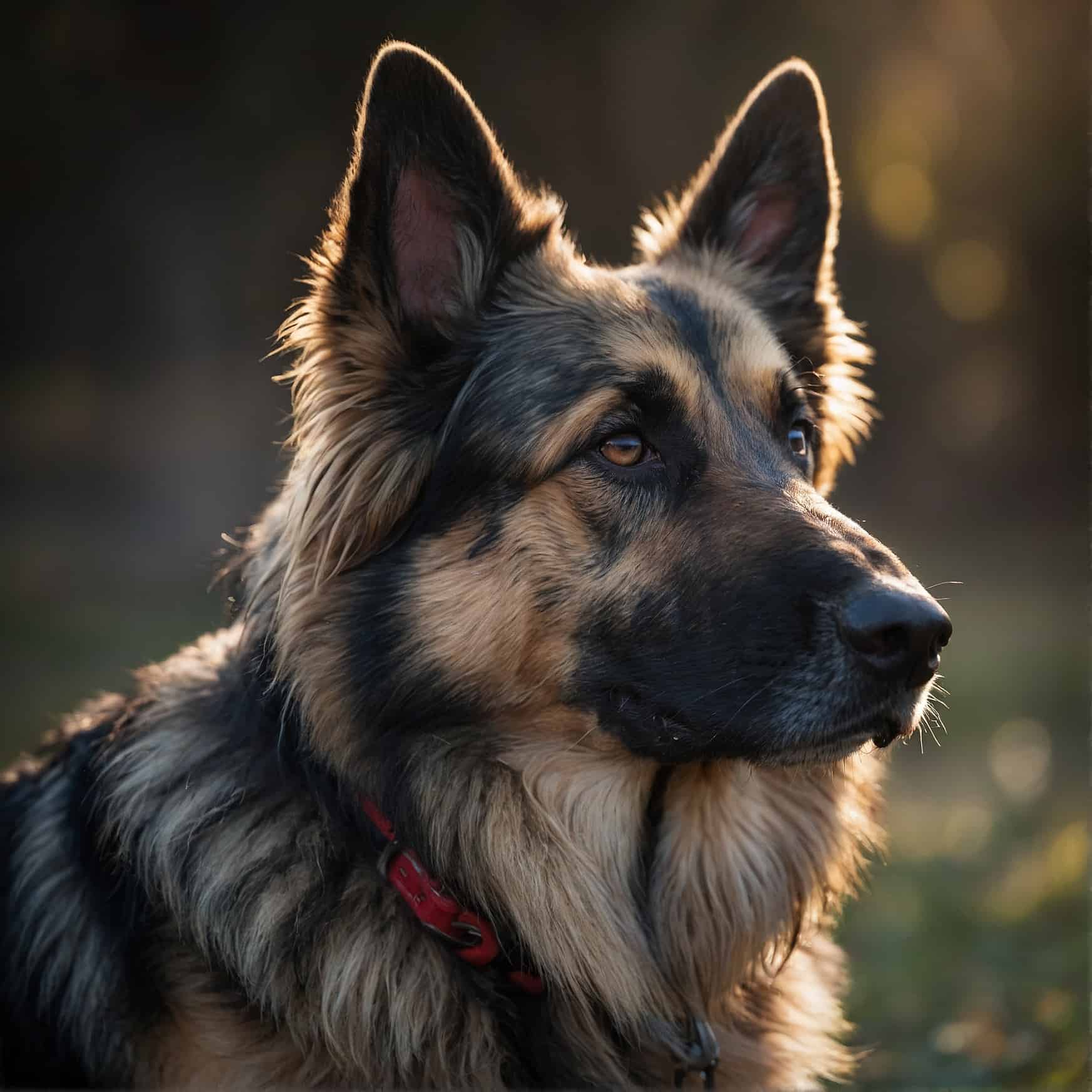 Shiloh Shepherd Dog portrait