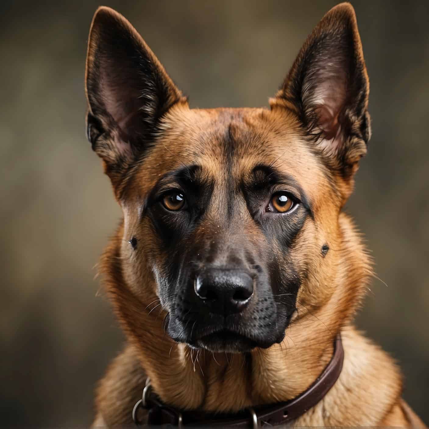 Belgian Malinois portrait