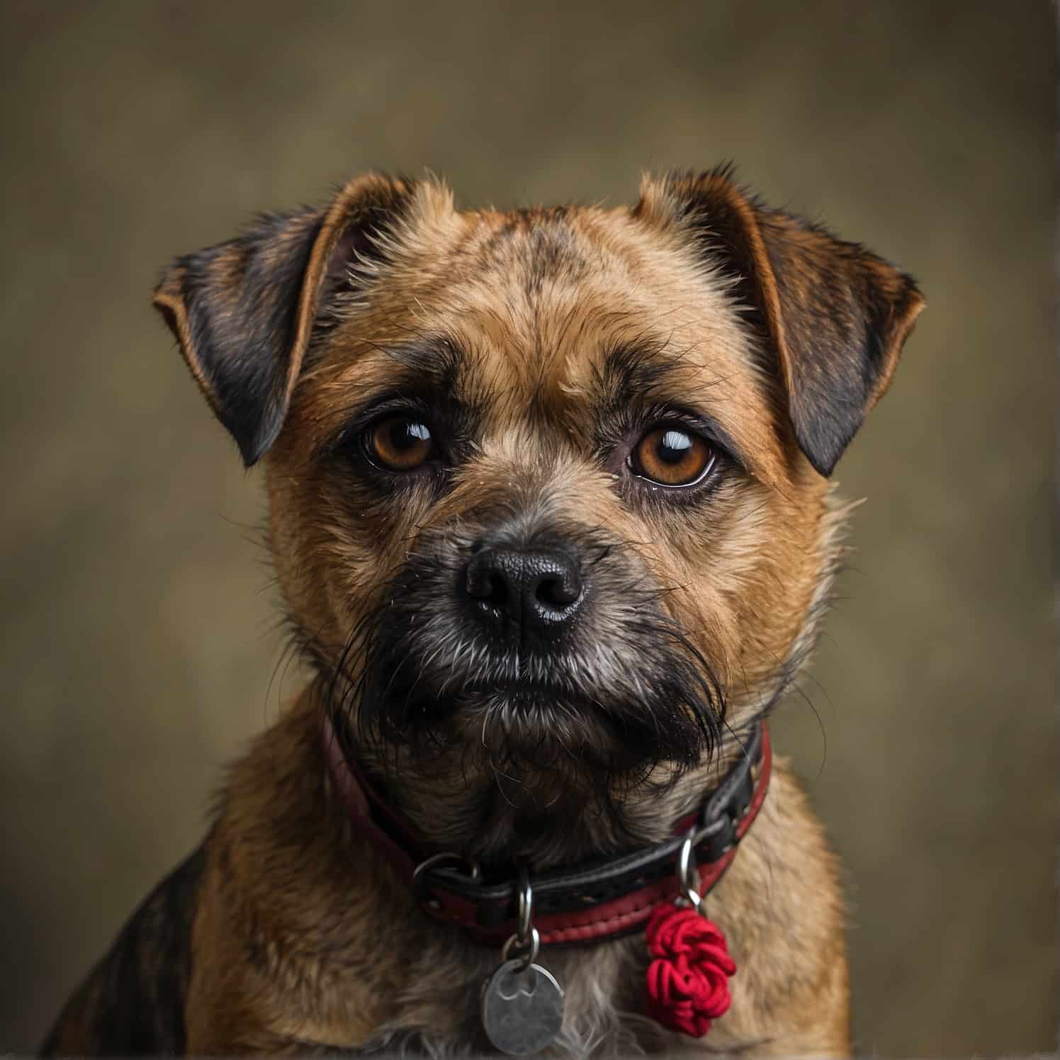 Border Terrier portrait headshot