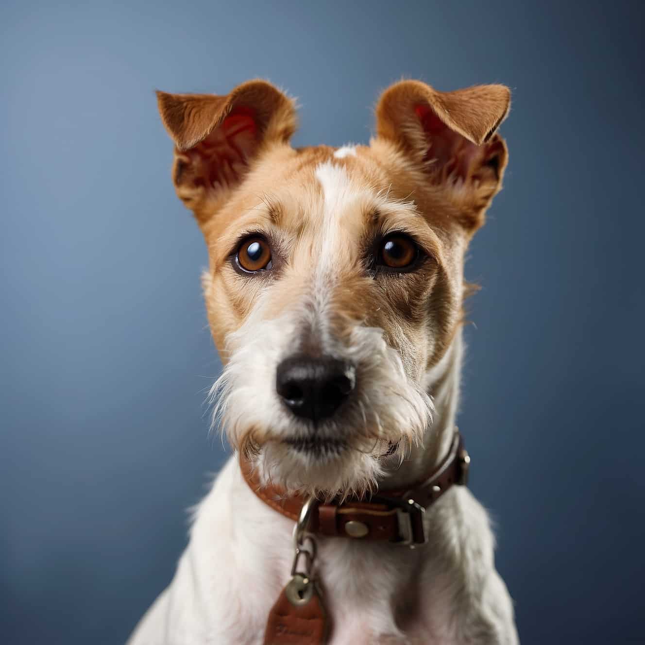 Fox Terrier (Smooth) portrait headshot