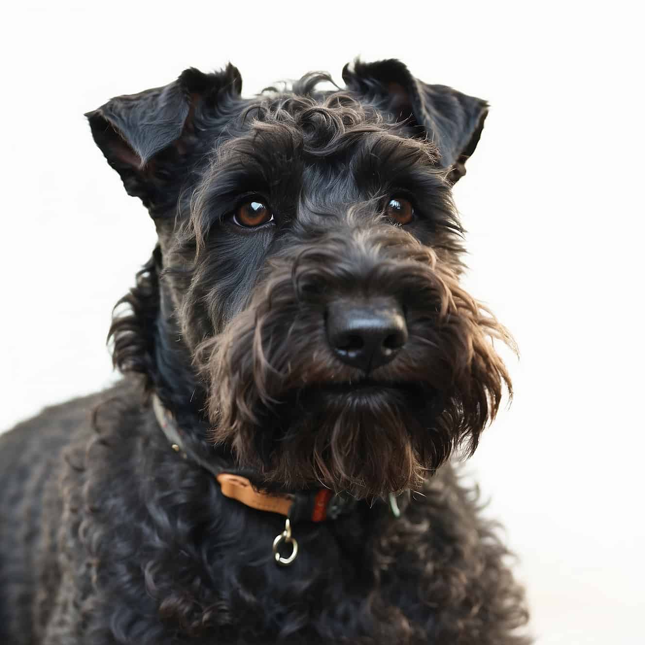 Kerry Blue Terrier portrait