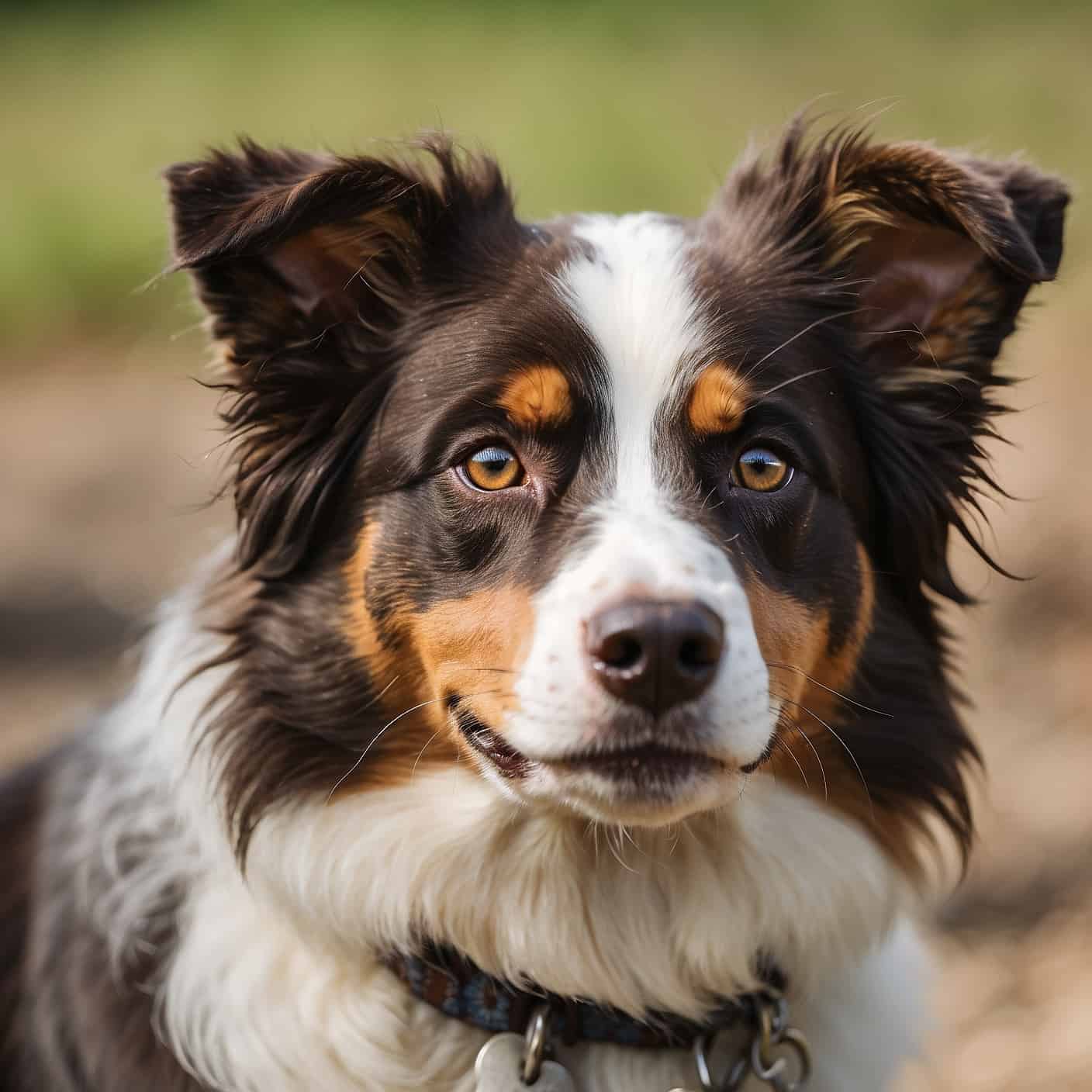 Miniature American Shepherd portrait