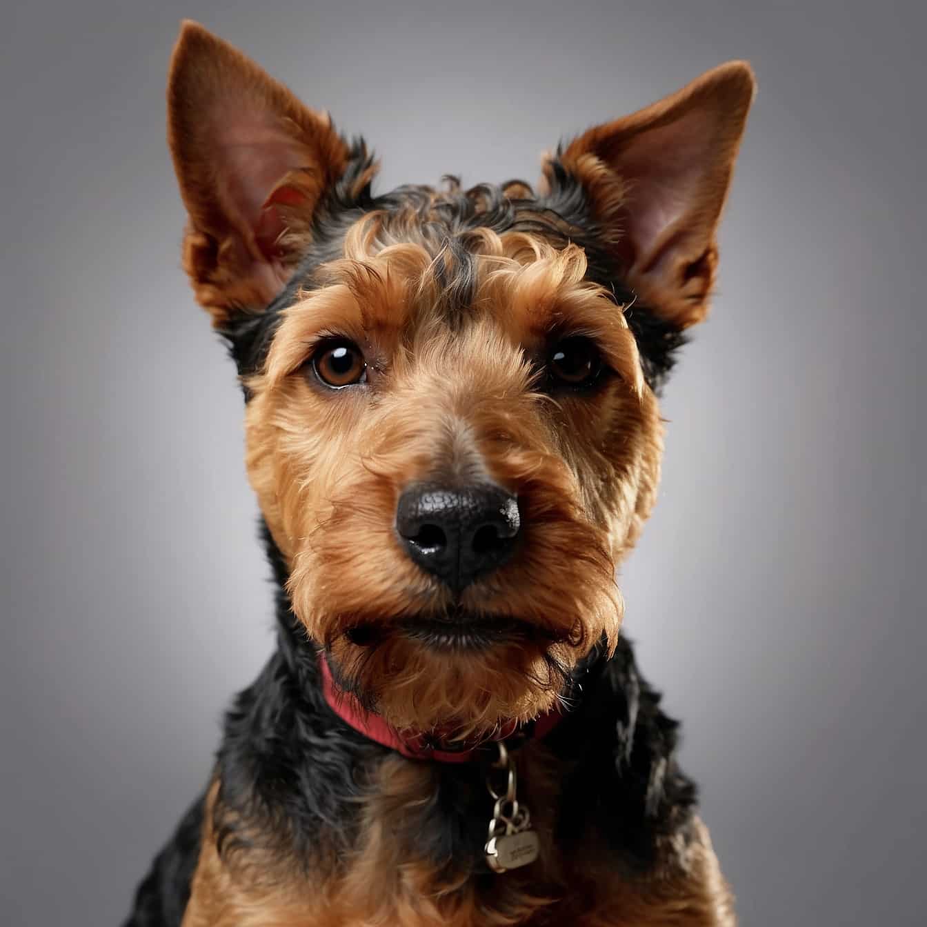 Welsh Terrier portrait