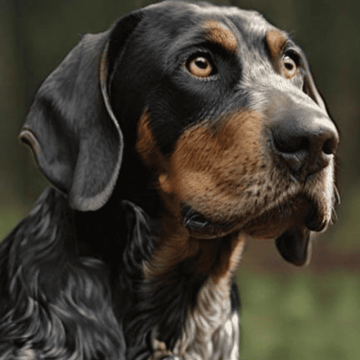 Bluetick Coonhound Portrait