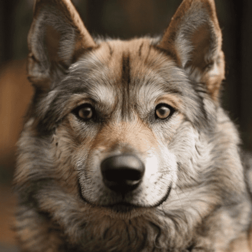 Czechoslovakian Wolfdog Portrait