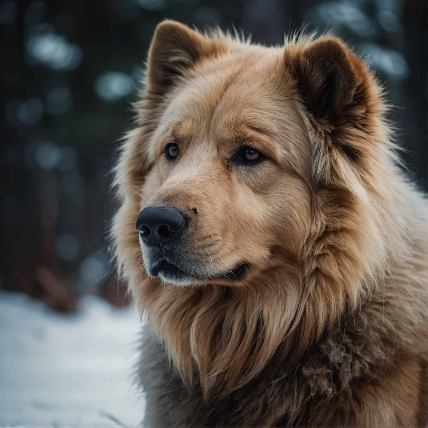 Bosnian-Herzegovinian Sheepdog (Sarplaninac) portrait headshot