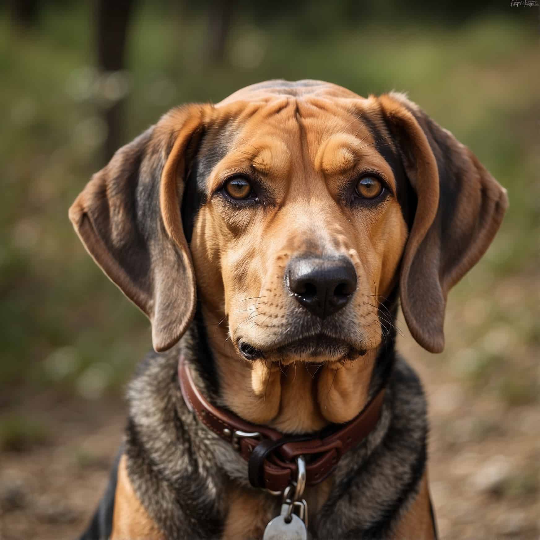 Serbian Mastiff (Serbian Mountain Hound) portrait headshot