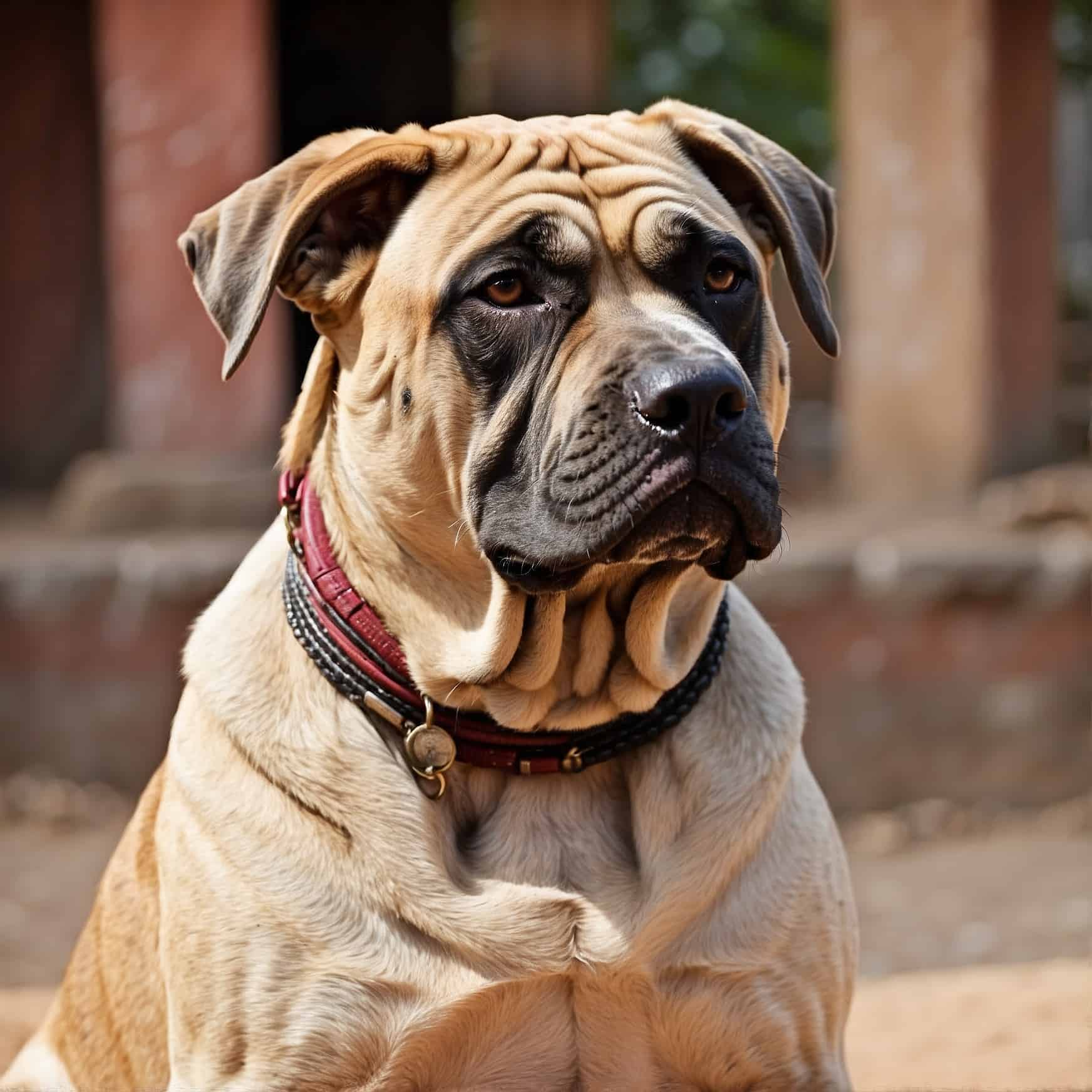 Pakistani Mastiff (Bully Kutta) portrait headshot