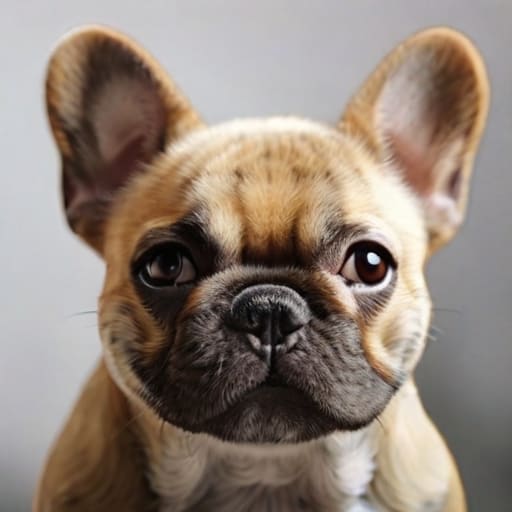 Mini French Bulldog (small) Portrait