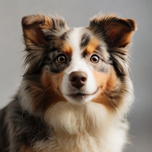 Toy Australian Shepherd Portrait