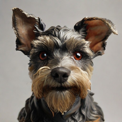 Toy Schnauzer Portrait