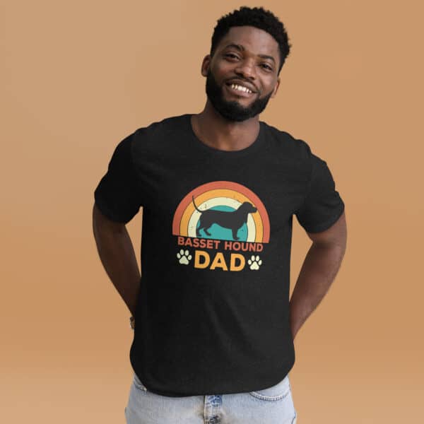 Basset Hound Dad Unisex T-Shirt