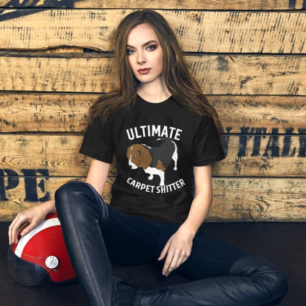 The Ultimate Carpet Shitter Funny Hound Unisex T-Shirt female t