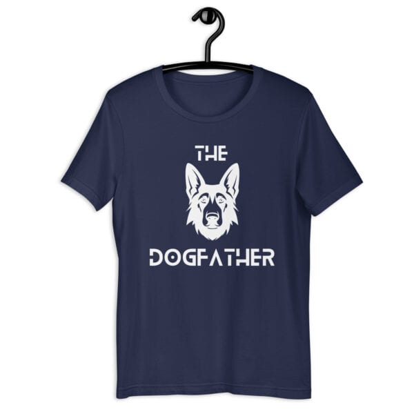 The Dogfather Terriers Unisex T-Shirt. Navy